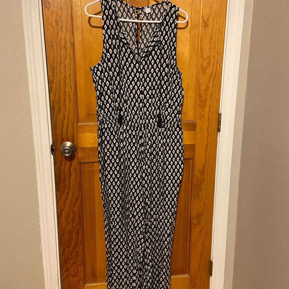 Black and White Jumpsuit